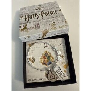 Alex and Ani Harry Potter DEATHLY HALLOWS Color Bracelet NWT  Card & Box